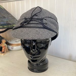 Vintage Dry Ice Crown Cap Railroad front 80% wool 7 1/4